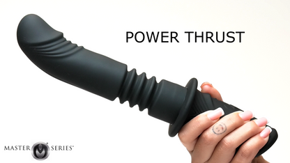 Power Thrust Thrusting Silicone Vibrator