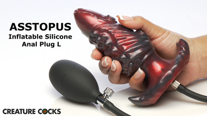 Asstopus Tentacle Inflatable Silicone Anal Plug