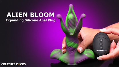 Alien Bloom Expanding Silicone Anal Plug