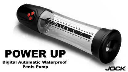 Power Up Digital Automatic Waterproof Penis Pump
