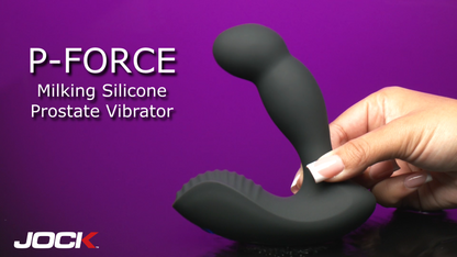 P-Force Milking Silicone Prostate Vibrator w/ Remote