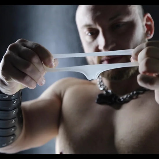 Raw Bundle Stretchy Cock Ring 3 Pack video, Fort Troff gay gear at Boyzshop