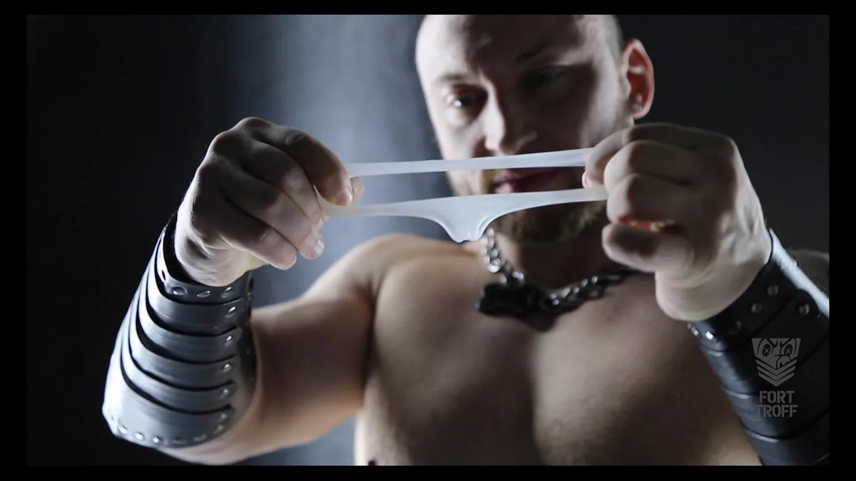 Raw Bundle Stretchy Cock Ring 3 Pack video, Fort Troff gay gear at Boyzshop