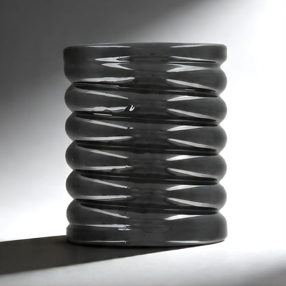 stacked ring style ball stretcher showing flexible ridged design for adjustable stretch