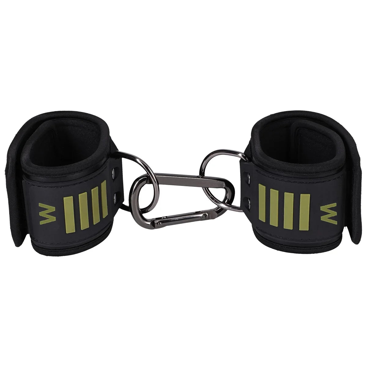 Tactical Wrist Cuffs linked together by the included steel carabiner, Fort Troff