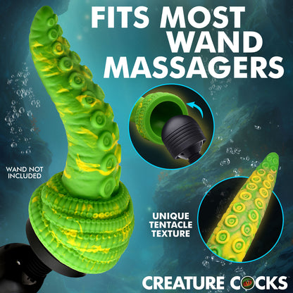Insertable tentacle tongue tip on the Tenta Head attachment