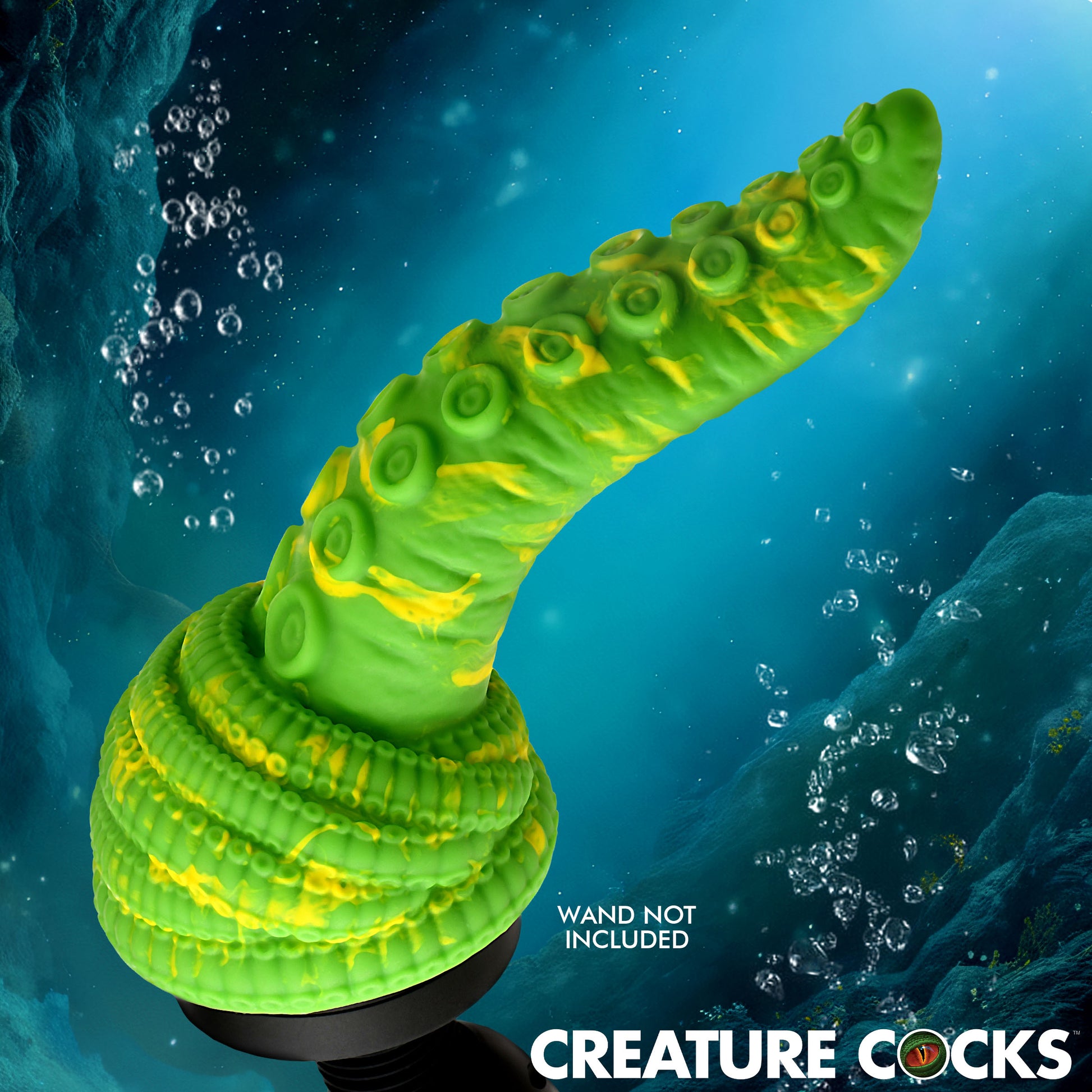Tenta Head tentacle tongue wand attachment in cosmic sea kelp