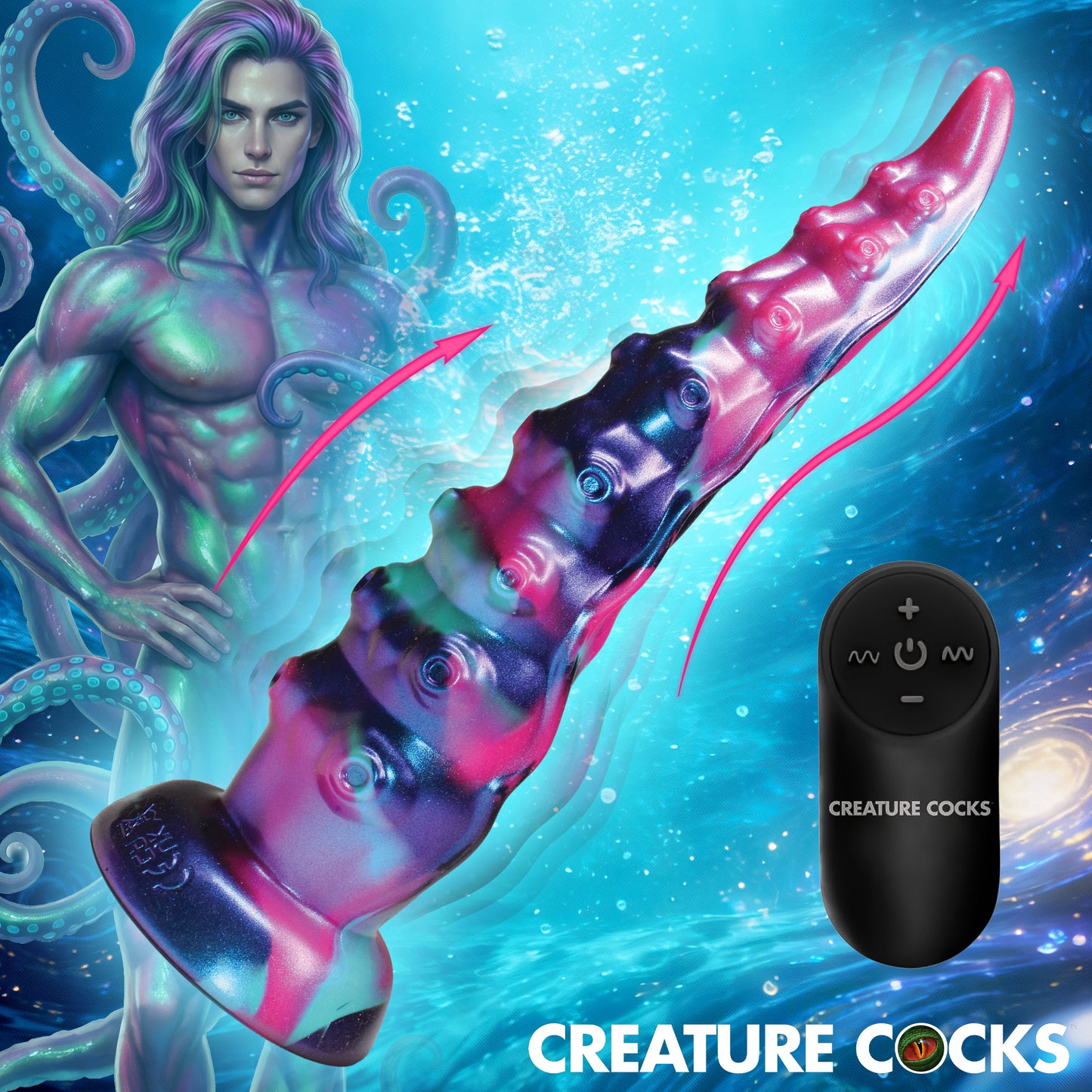 Tenta-Squirm squirming tentacle anal dildo for gay men