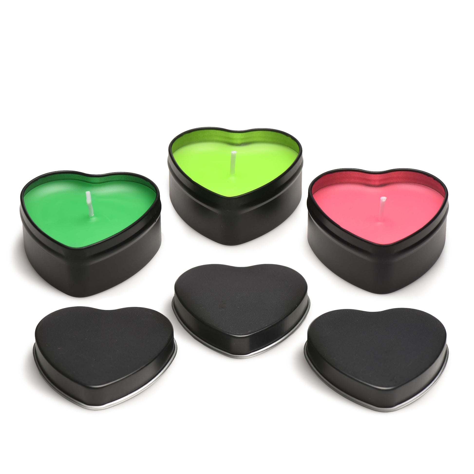 Warm low temperature wax dripping from the heart candle