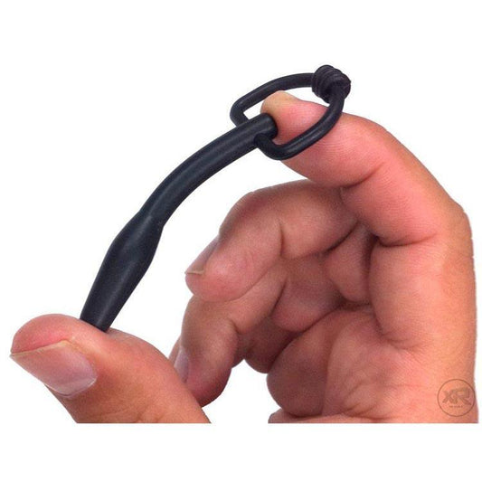 Silicone Cum-Thru D-Ring Penis Plug
