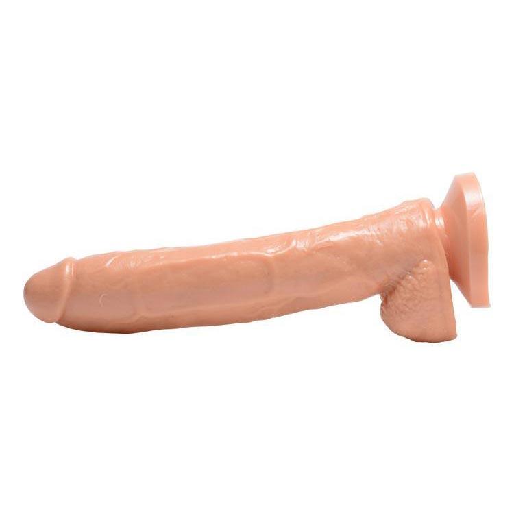 Vibrating Vincent 11 Inch Dildo with Suction Cup