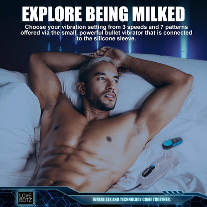 The Milker Pro Edition with Automatic Stroking, Suction and Vibration
