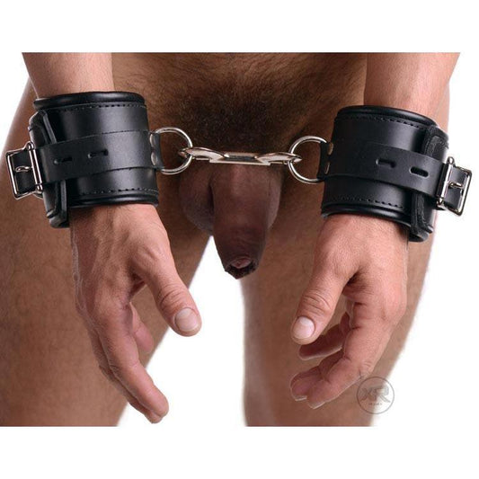 Strict Leather Padded Premium Locking Restraints