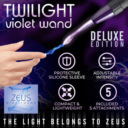 Deluxe Twilight Violet Wand Kit