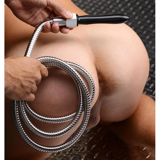 7.5 Inch Curved Dildo with Balls