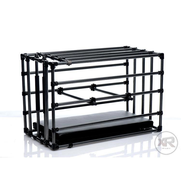 Kennel Adjustable Puppy Cage with Padded Board