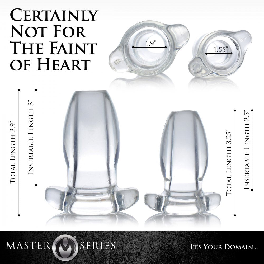PeepHole Clear Hollow Anal Plug Boyzshop PeepHole Clear Hollow Anal Plug Boyzshop