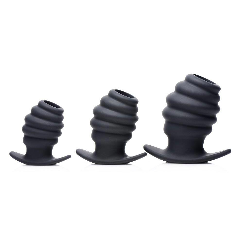 Hive Ass Tunnel Silicone Ribbed Hollow Anal Plug Boyzshop Hive Ass Tunnel Silicone Ribbed Hollow Anal Plug Boyzshop