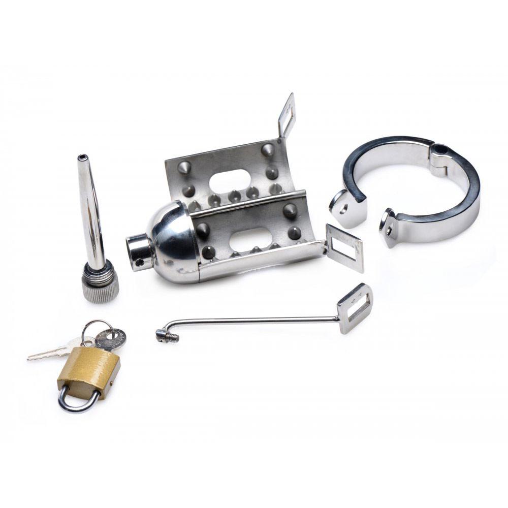 Spiked Chamber Chastity Cage