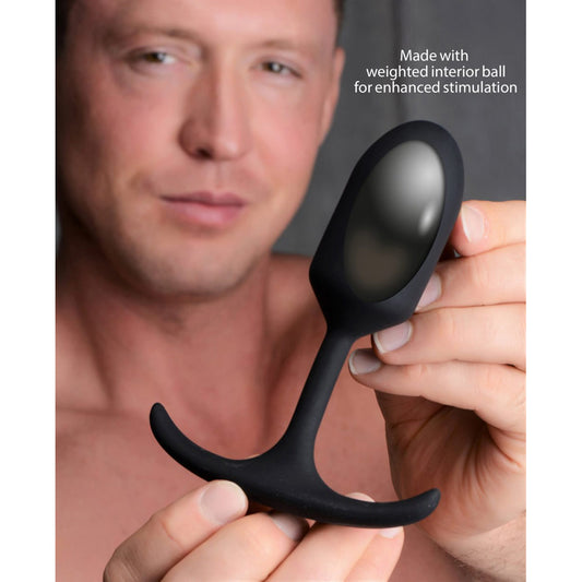 Premium Silicone Weighted Anal Plug