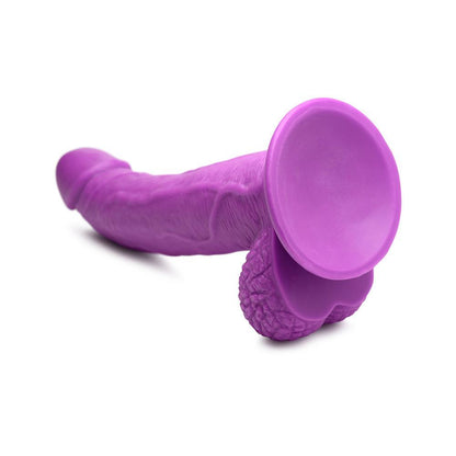 7.5 Inch Curved Dildo with Balls