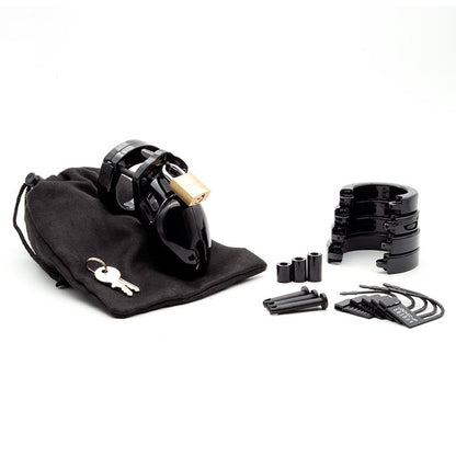CB6000S Black Chastity Cage Kit
