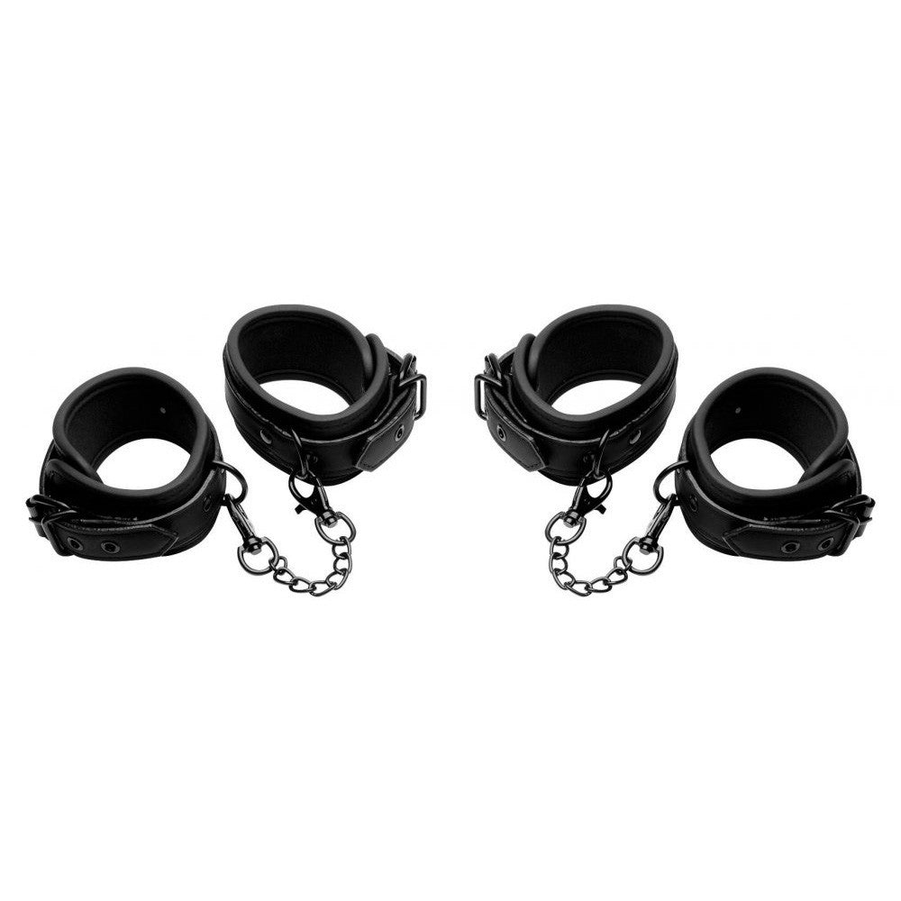 Kinky Comfort Wrist and Ankle Cuff Set