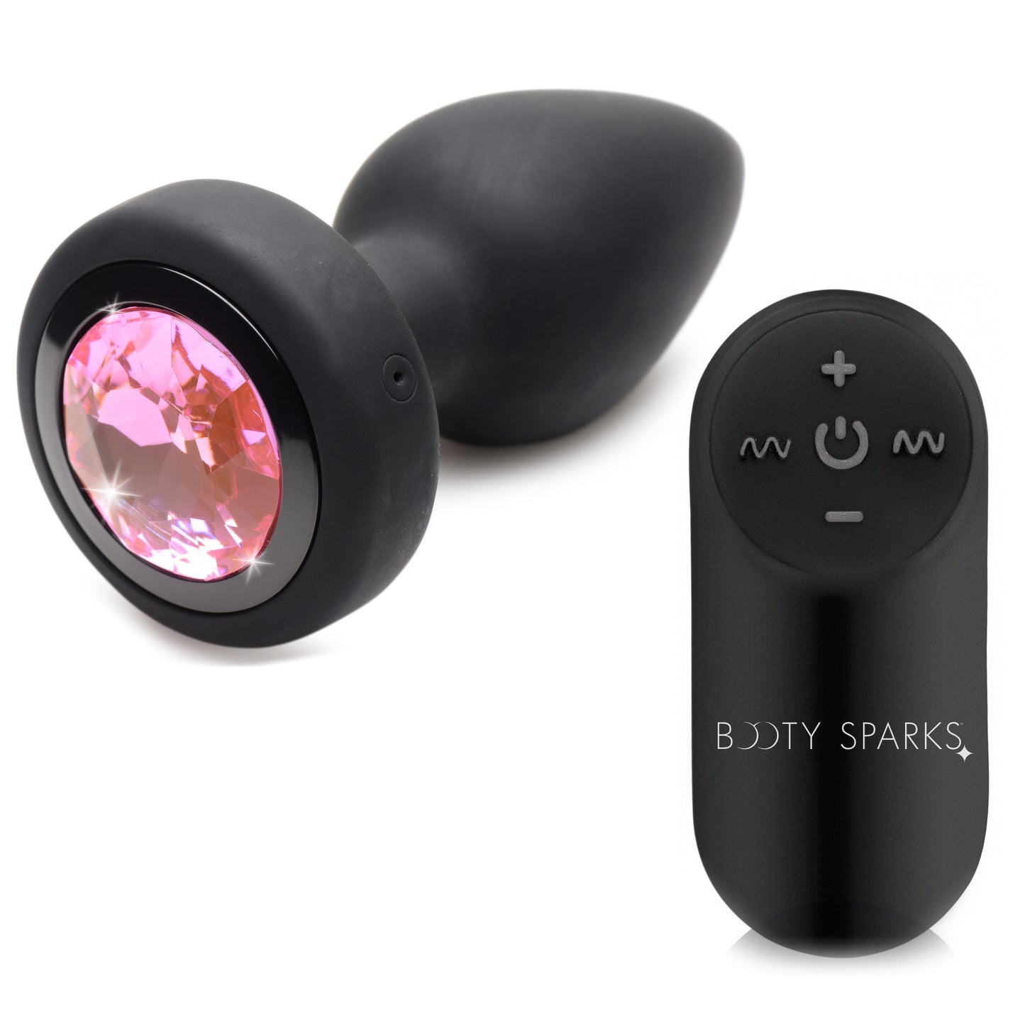 28X Vibrating Silicone Pink Gem Anal Plug Boyzshop 28X Vibrating Silicone Pink Gem Anal Plug Boyzshop