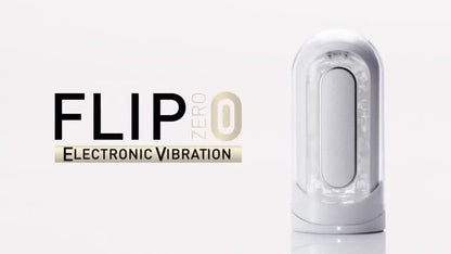 Black Flip 0-Zero Electronic Vibration Stroker