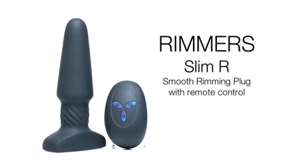 Slim R Smooth Rimming Plug With Remote Control