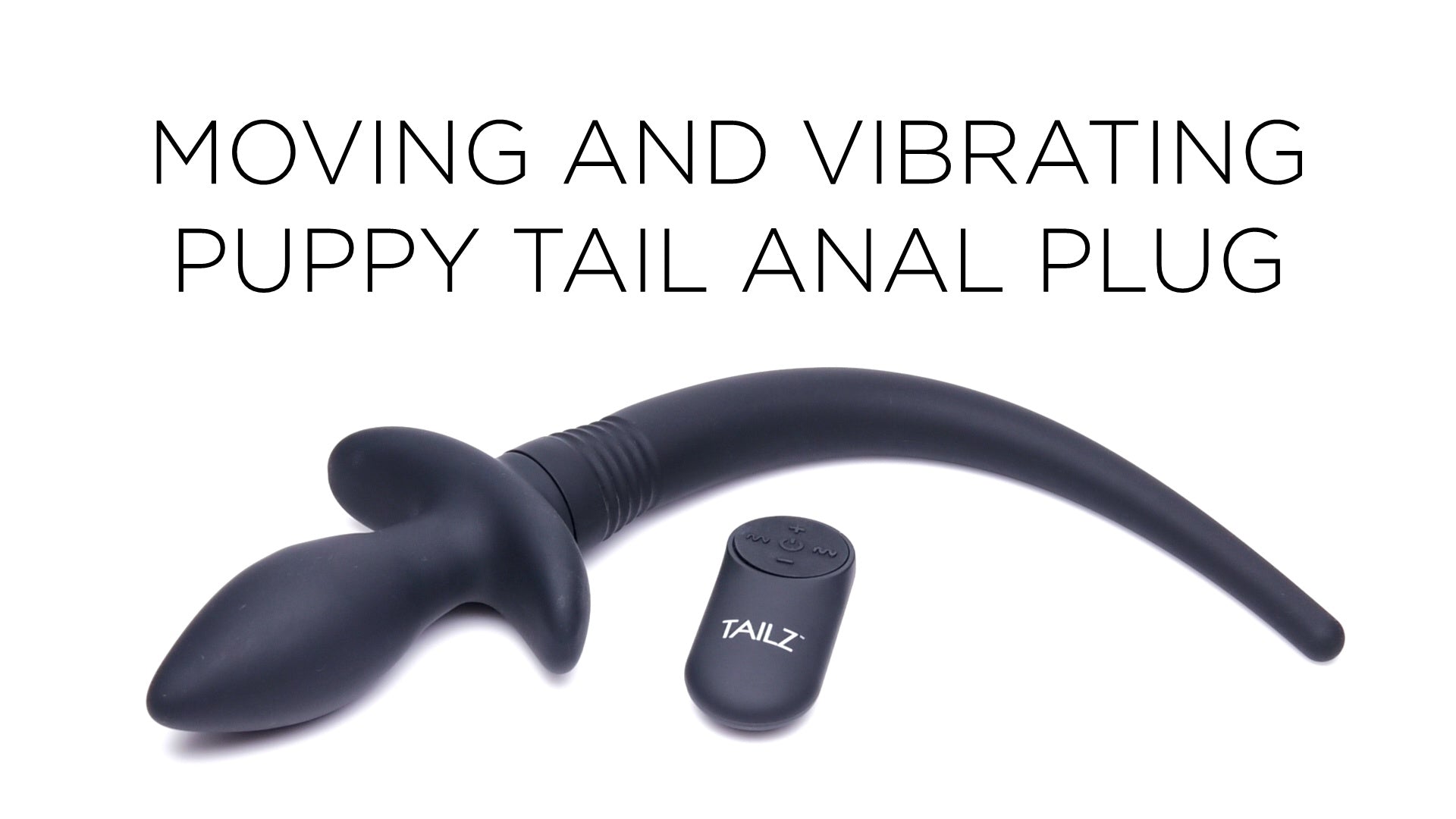 Remote Control Wagging and Vibrating Puppy Tail Anal Plug Boyzshop Remote Control Wagging and Vibrating Puppy Tail Anal Plug Boyzshop