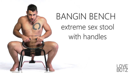 Bangin Bench EZ-Ride Sex Stool with Handles