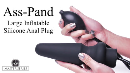 Ass-Pand Large Inflatable Silicone Anal Plug