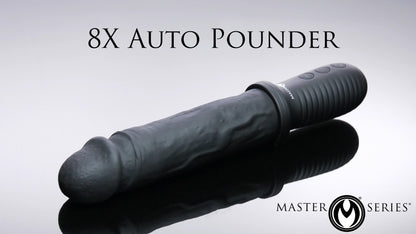 8X Auto Pounder Vibrating and Thrusting Dildo with Handle